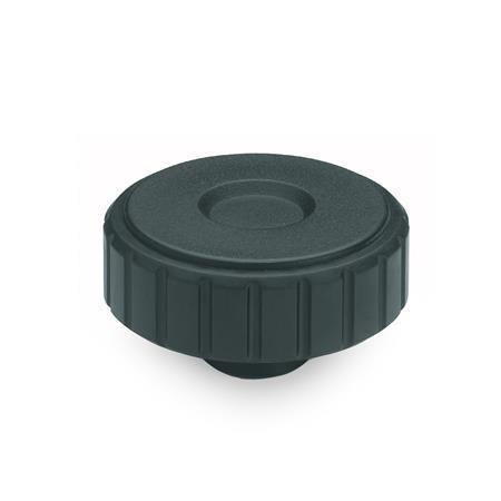Otto Ganter Knurled Knob Softline, GN 4534